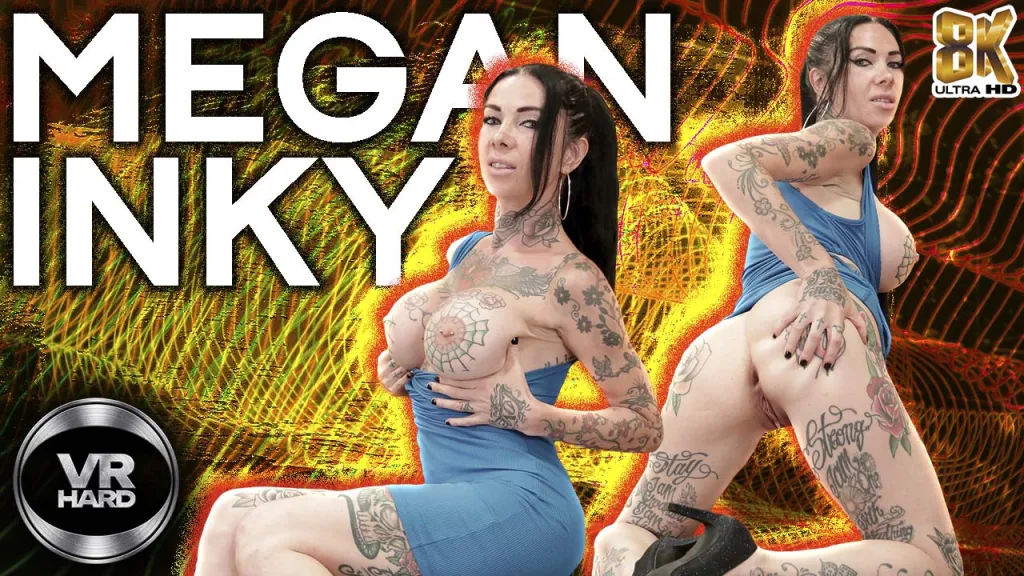 Megan Inky - Brunette Solo Fingering Session in HD