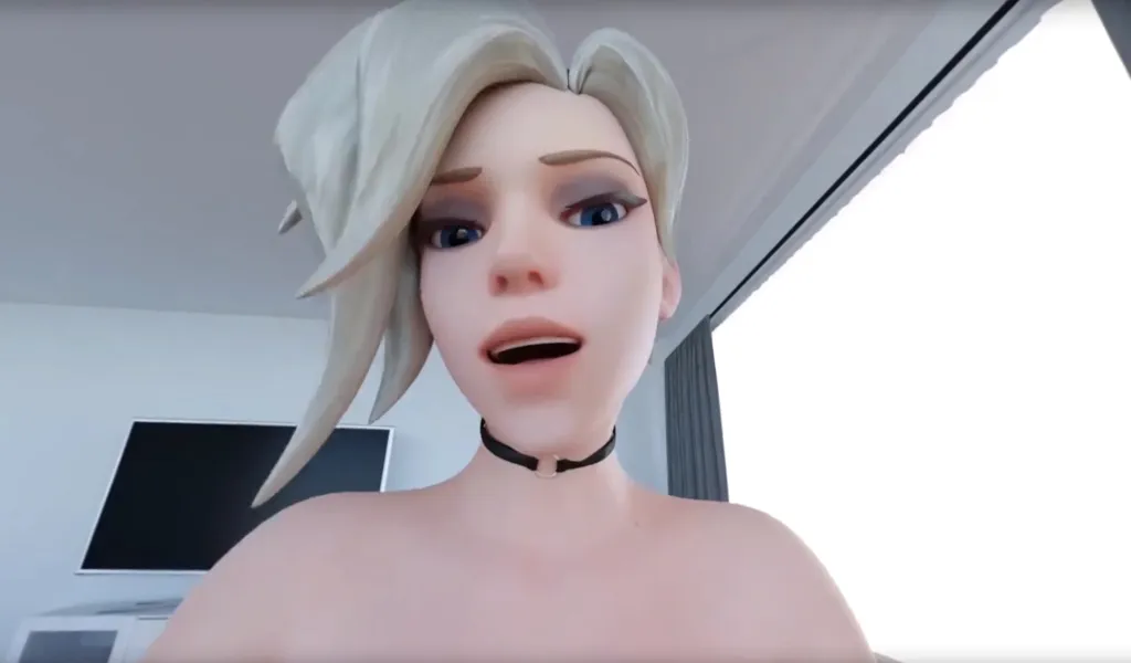 Mercy's 3D Animated VR Sex Scene in 180\u00b0