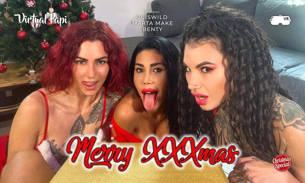 Juis Wild, Marta Make, Benty: Brunette, Red Head Blowjob & Titty Fuck - HD & VR