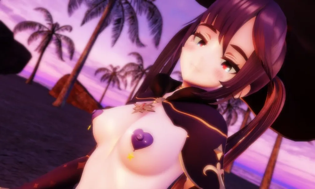 Minu The Witch in 180° 60FPS 3D Cow Girl Scene