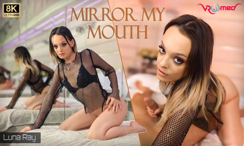 Luna Ray's Brunette Brunette Tattoo 180° VR Blowjob (HD, Binaural Sound)