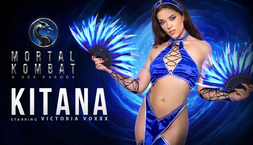 Mortal Kombat: Kitana (A XXX Parody) featuring Victoria Voxxx - Virtual Reality Blowjob Scene