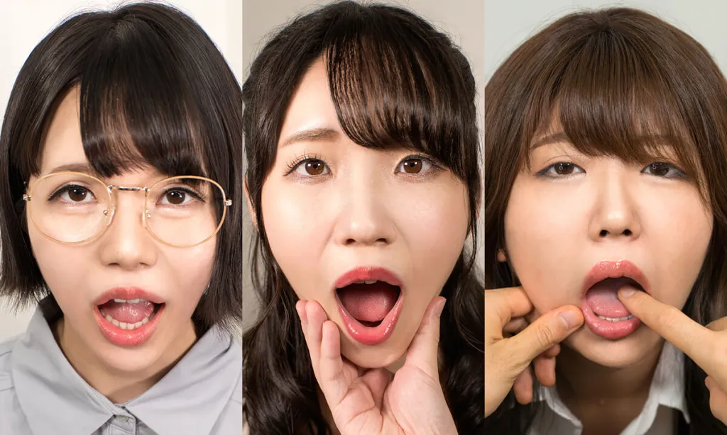 Yui Kawagoe, Nenne Ui, Yuna Mitake - Fetish Glasses Compilation (VR 180°, 3D, 60 FPS, 4K)