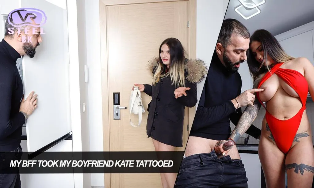 Tattooed Kate and Stefan Steel in 4K VR: A Scandalous Doggy Style Encounter