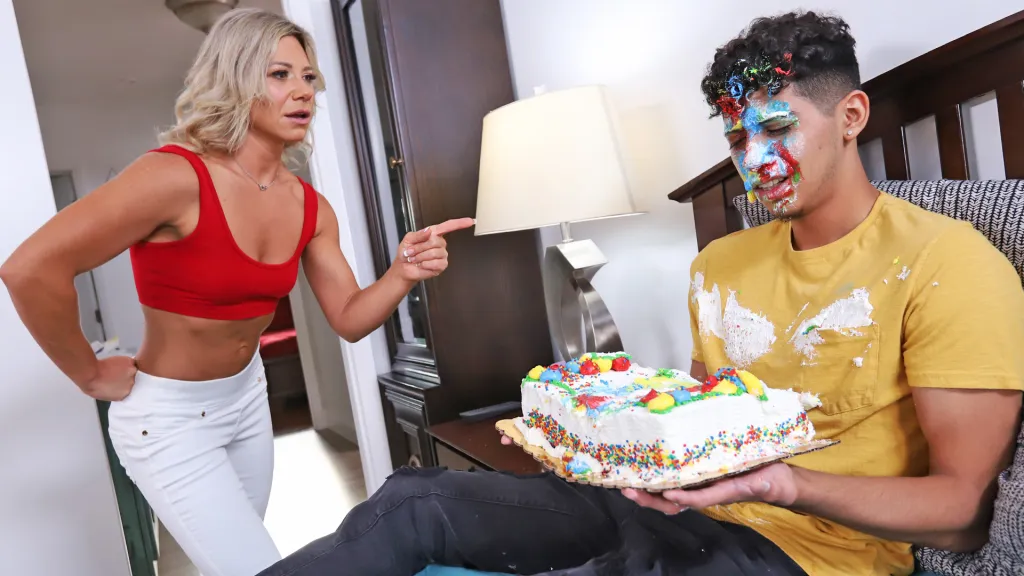 Madison Brite and Diego Perez in Deep Throat, Creampie & Doggystyle - HD MILF Porn