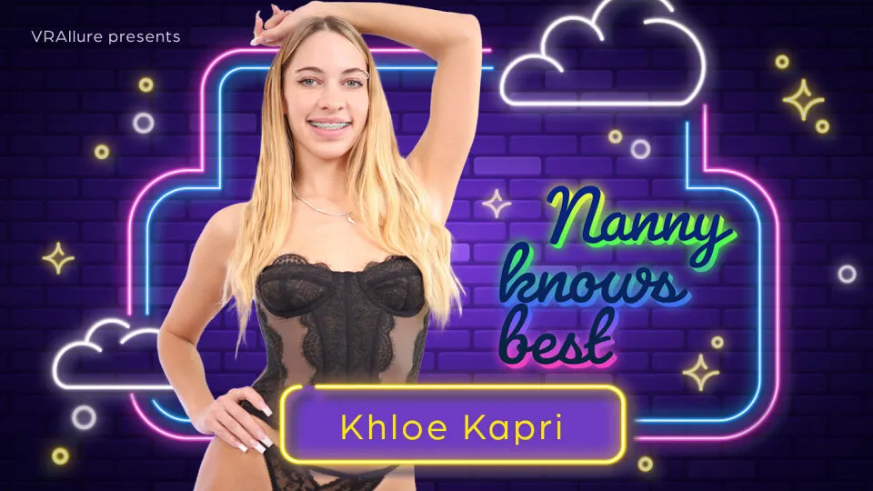 Khloe Kapri's VR Solo: Intimate Fingering & Masturbation Session