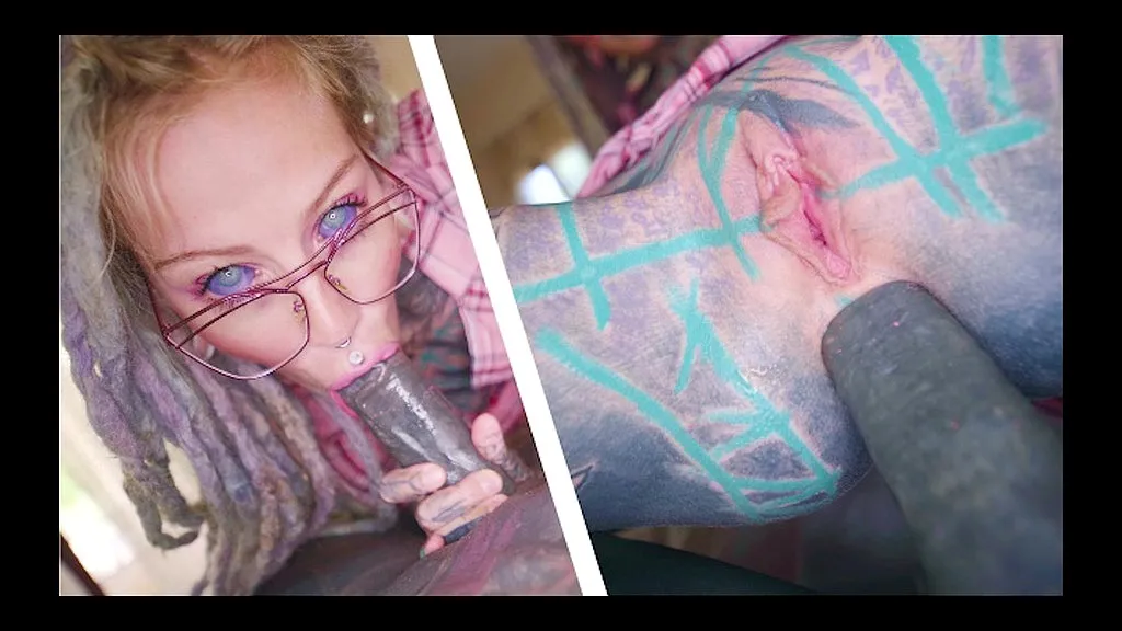 Anuskatzz, Lily Lu: Heavily Tattooed Anal performers in ROUGH_SEX Scene - HD POV Video