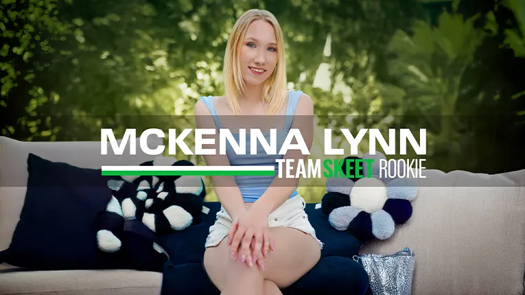 Mckenna Lynn's Blowjob & Doggystyle - Hot Blonde Teen Performs POV 4k Sex