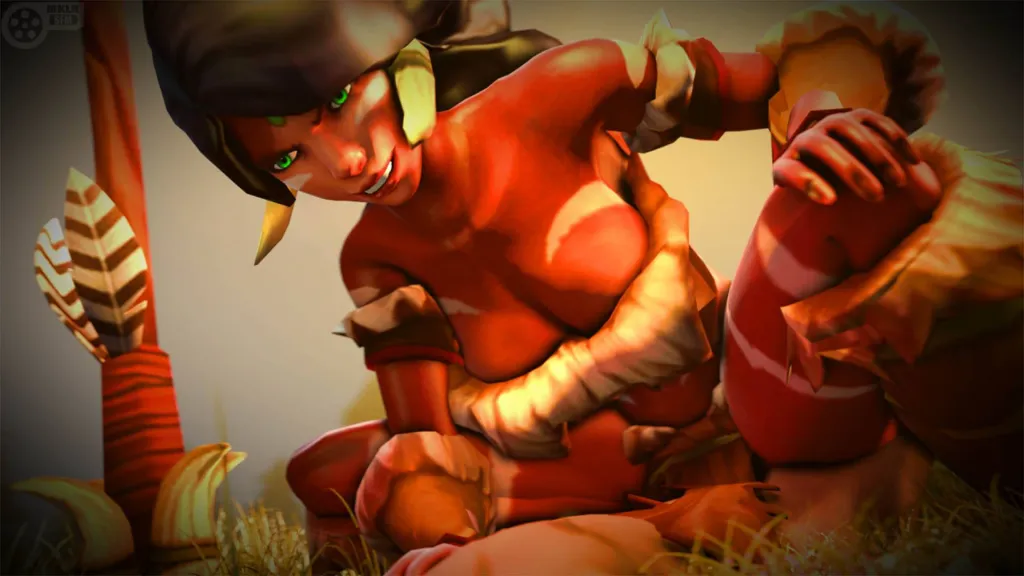 Nidalee in VR Cow Girl Hentai - Binaural Sound & HD 180°