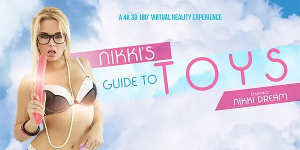Nikky Dream's VR Sex Toy Guide: Solo Fingering & Dildo Play