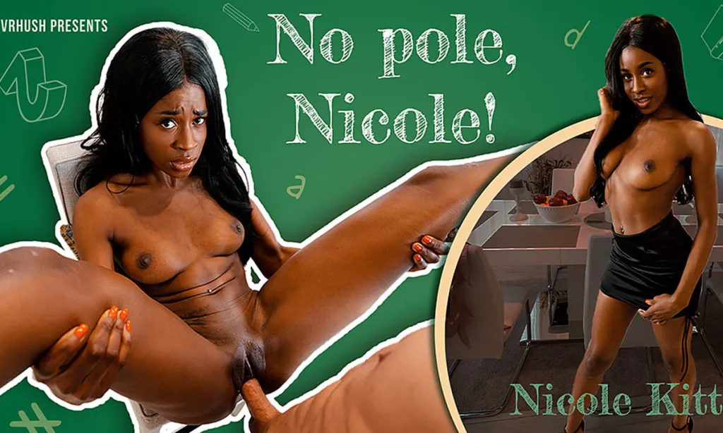 Nicole Kitt's Seductive Study Session in 4K VR: Missionary, Cowgirl, Reverse Cowgirl