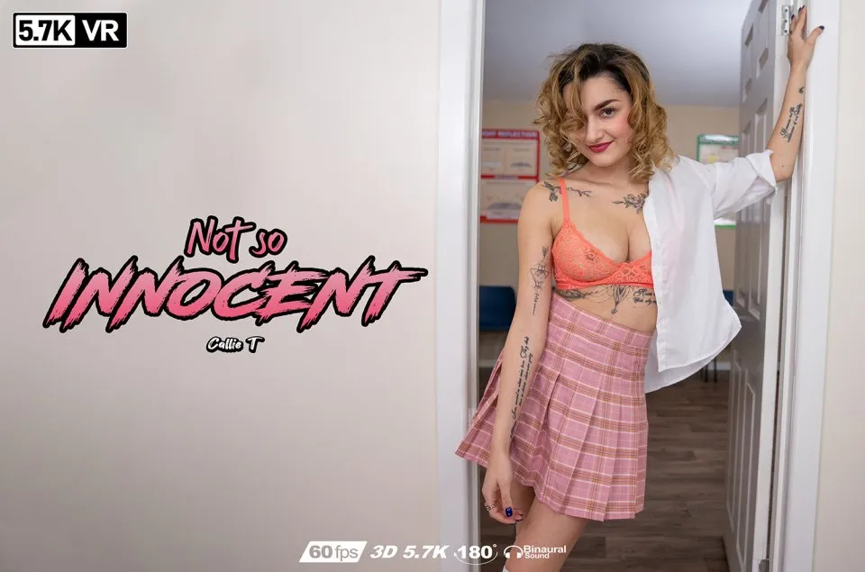 Brunette Callie's Solo Sex Session in Stockings - HD Video