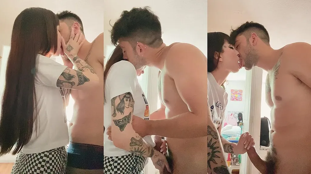 Khave Sot and Noah Pells in Asian Brunette Anal and Blowjob - HD