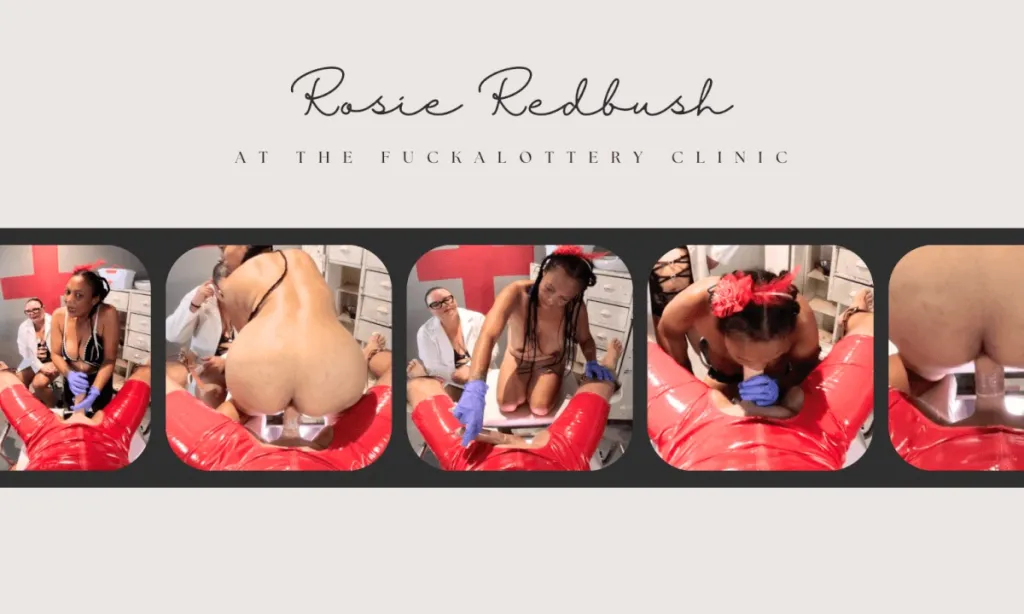 Reverse Cowgirl: Slave Ares, Mistress April, Rose AMP - Interracial MILF Threesome in 4K