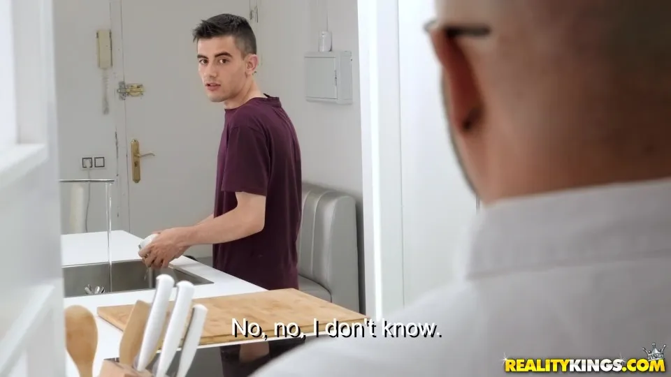 Jordi and Natty: Brother-in-Law Surprises Wife with Big Cock (Brunette, Doggystyle)