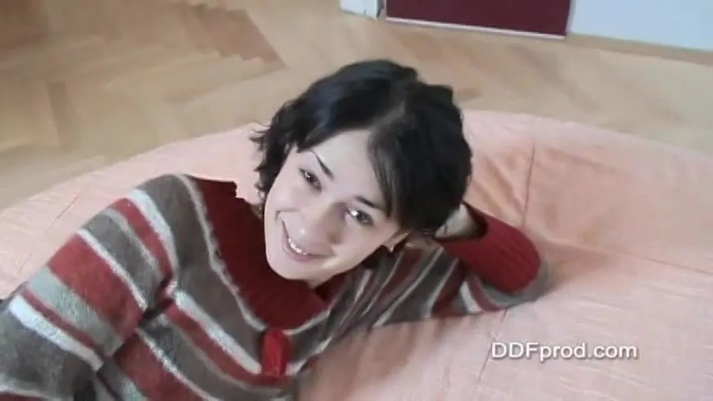 Miki's Russian Brunette Blowjob