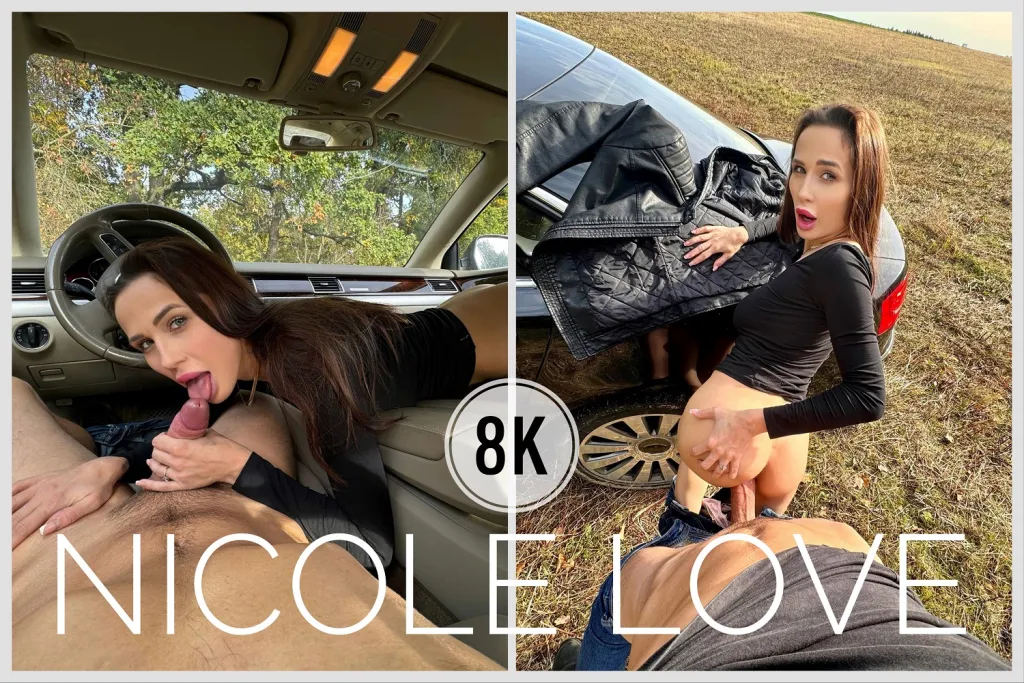 Nicole Love's POV Blowjob & Cowgirl Session - HD 180° VR