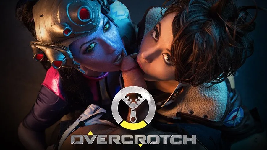 Alexa Tomas, Zoe Doll in a Steamied Three-Way - Brunette Threesome with Widowmaker and Tracer (VR, HD)