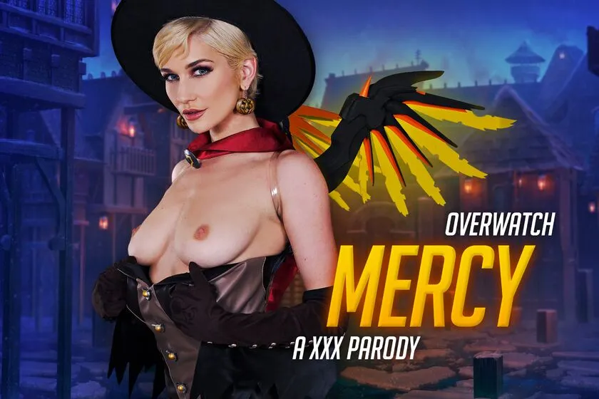 Skye Blue in Overwatch's Mercy: VR Cosplay Blowjob & Titty Fuck Experience