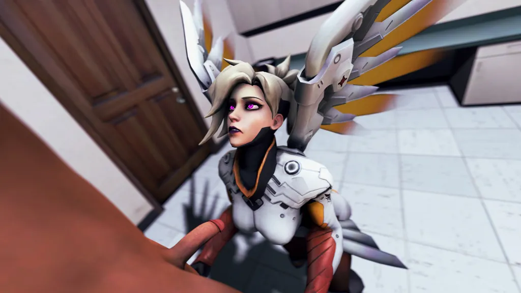 Mercy's Healing Blowjob - VR Videos with 180° POV