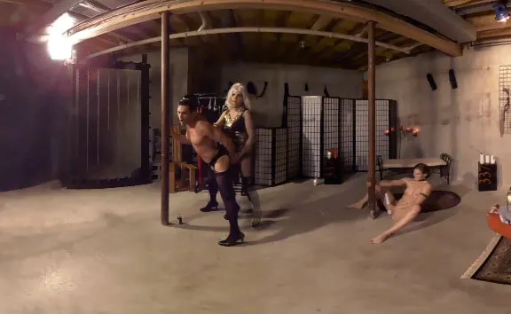 Goddess Starla's Femdom Threesome in 4K - Worship Feet & Strapon Sex