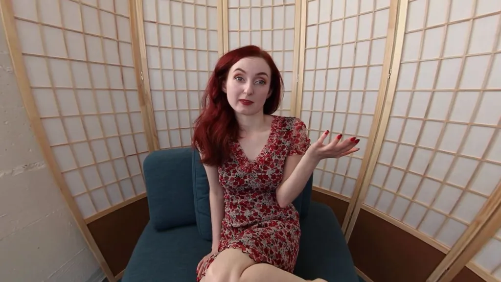 Penny Lay: Solo Red Head VR Sex Experience - Binaural Sound & 60FPS