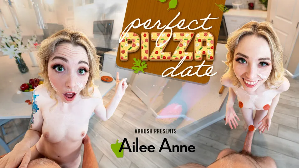 Ailee Anne's 8K VR Pizza making & BJ - Hard Sausage in Pizza Oven
