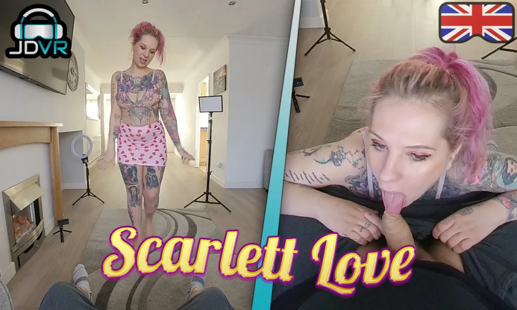 Scarlett's Post-Shoot POV Blowjob: Red Head Fetish (VR, HD, 60 FPS)