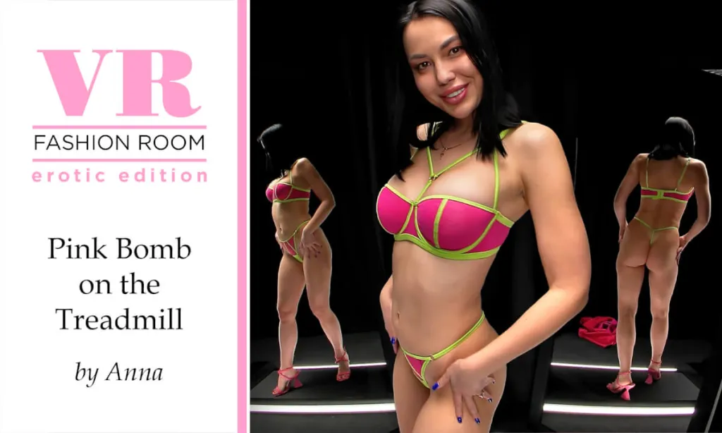 Anna Sun's Brunette High Heels Solo Session in 60 FPS 8K