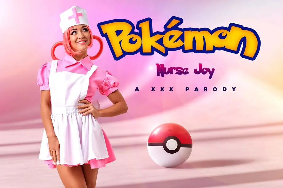 Nurse Joy with Zuzu Sweet: Pokemon VRPorn Cosplay Parody - 180° VR Binaural Sound