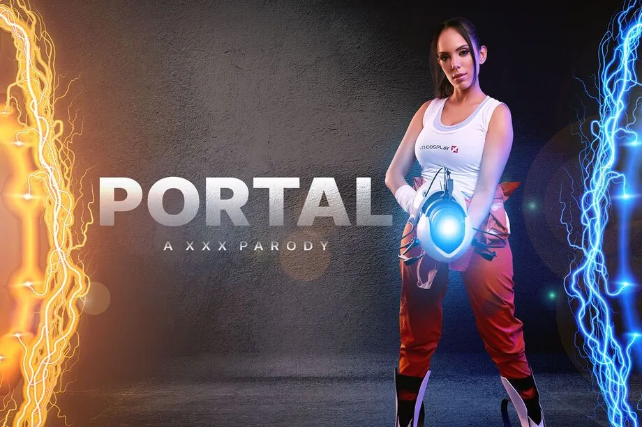 Katrina Moreno as Chell from Portal - Immersive 180° Stereoscopic Blowjob