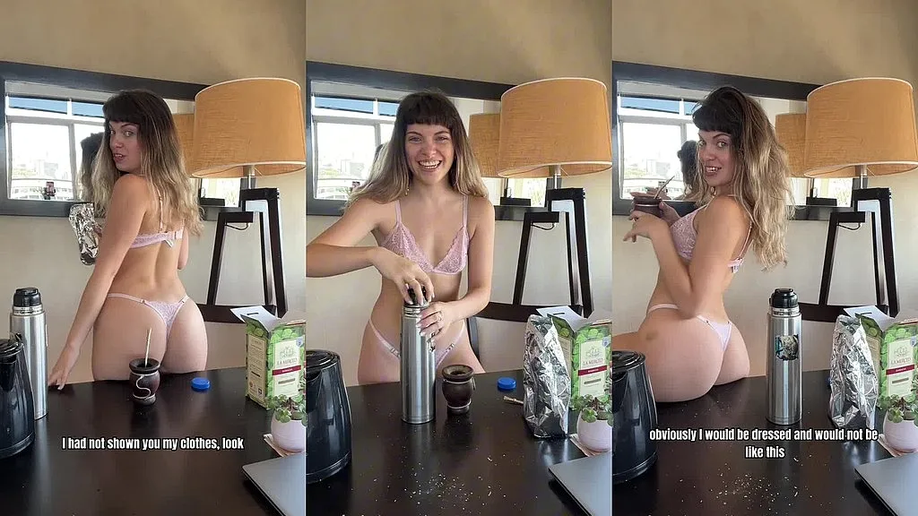 Blonde and Latina Performers: Making and Enjoying a Sensual Mate Drink