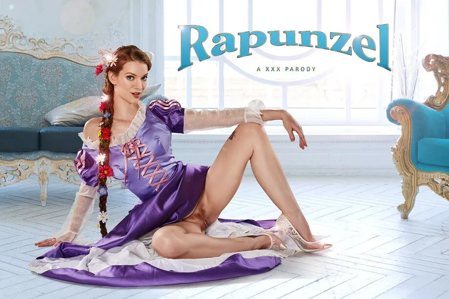 Erin Everheart's Passionate 180° Blowjob & Fingering Session in Rapunzel's Tower