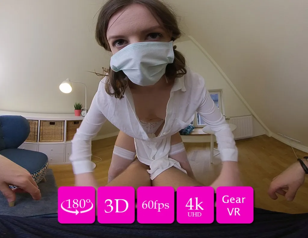 Rebeka Ruby's Brunette BrunetteBox: 180° POV Blowjob & Fingering in HD