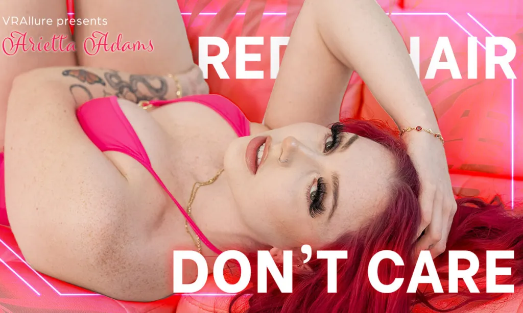 Arietta Adams - Redheaded Tattooed VR Model in 6K 180° Immersive Experience