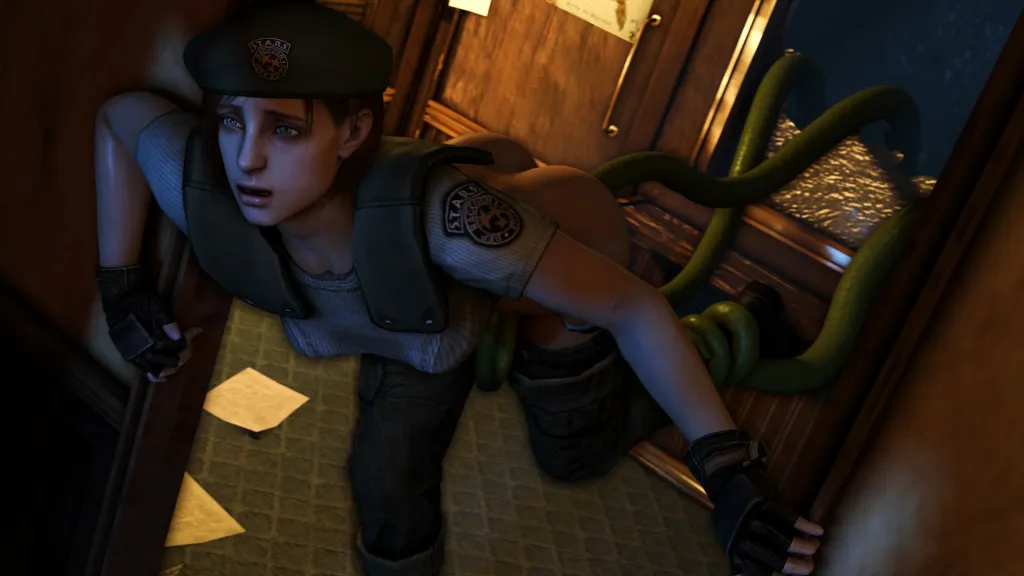 Jill Valentine in 3D Hentai Doggy Style Animation - HD VR Experience