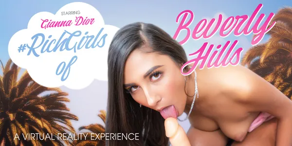 Gianna Dior's Solo Masturbation Session with Dildo in 6K VR