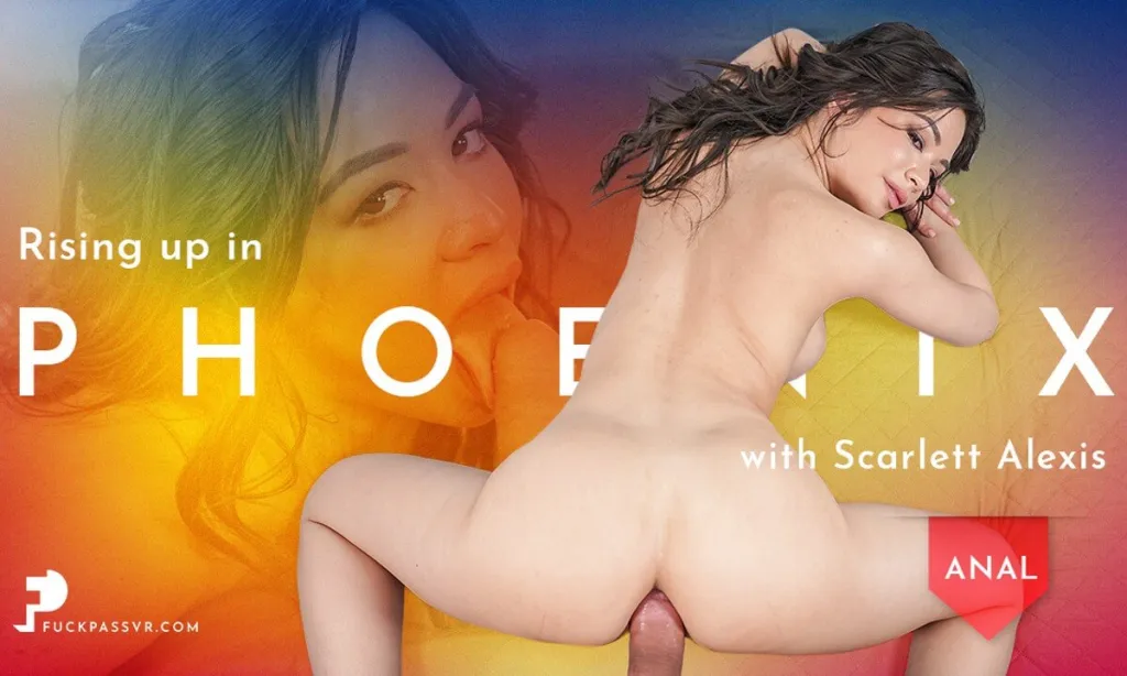 Scarlett Alexis and Ridge Crix's VR 8K Missionary and Anal Creampie