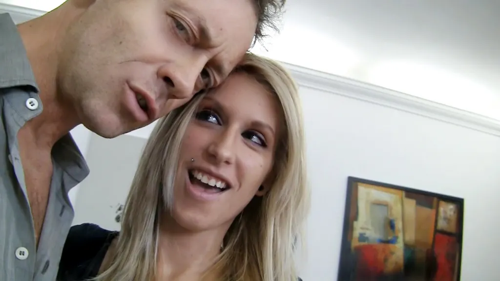 Babette and Rocco Siffredi - Blonde Tattooed Bombshells Go Natural in POV Deep Throat Action