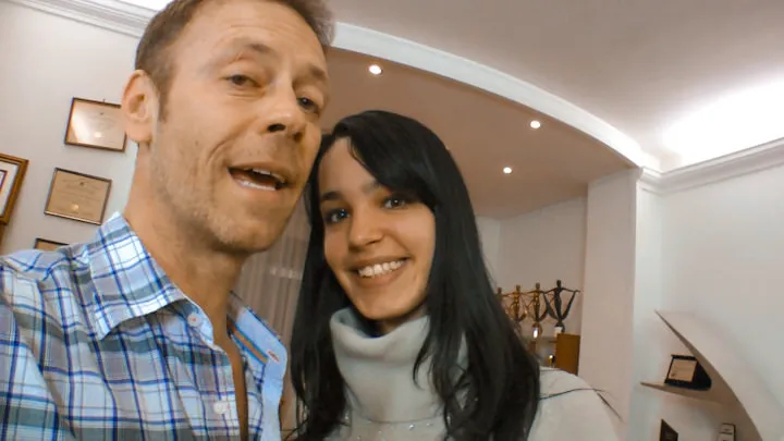 Roxy C and Rocco Siffredi - HD Brunette Big Boobs Deepthroat