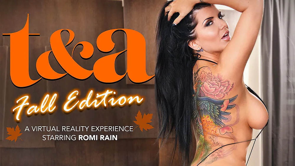 Romi Rain & Dylan Snow: Brunette Bombshells in Cum on Ass & Deepthroat VR Porn