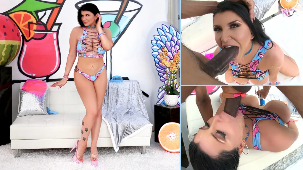 POV: Romi Rain's Intense Blowjob Masterclass