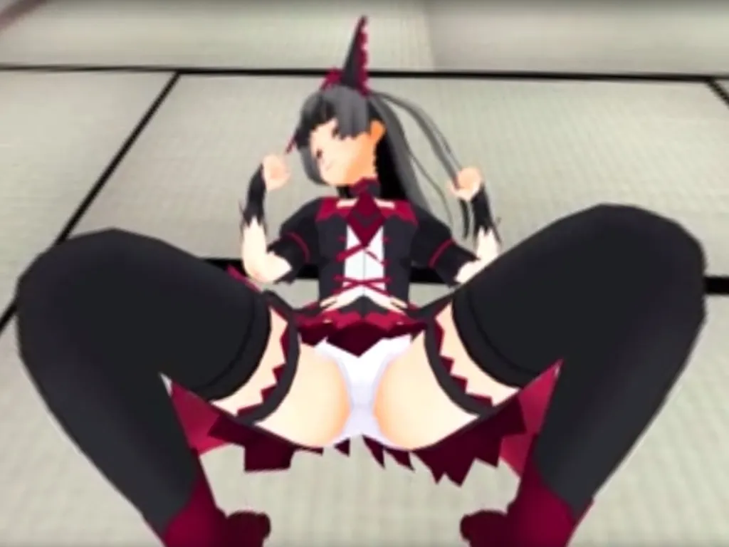 Rory Mercury (Gate) - Brunette Hentai VR Video - Missionary Position