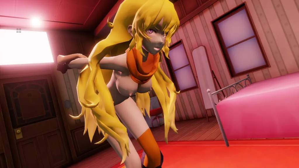 Yang in Hentai 3D VR Binaural Sound Gunts Party