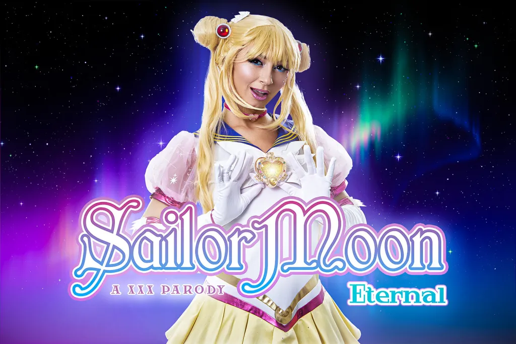 Sailor Moon & Chloe Temple: 180° Blowjob in 7K VR Cosplay
