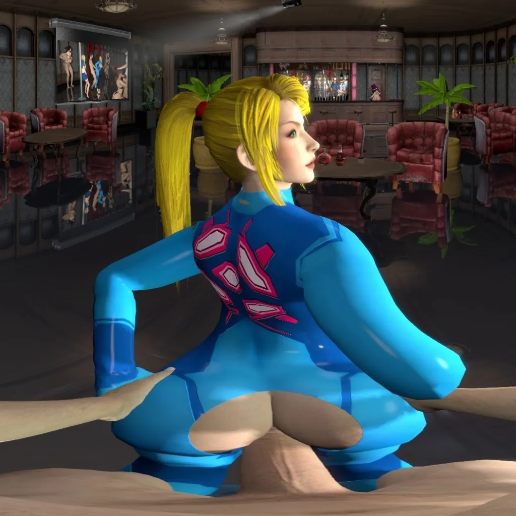 Samus Aran's Doggy Style Orgy in VR