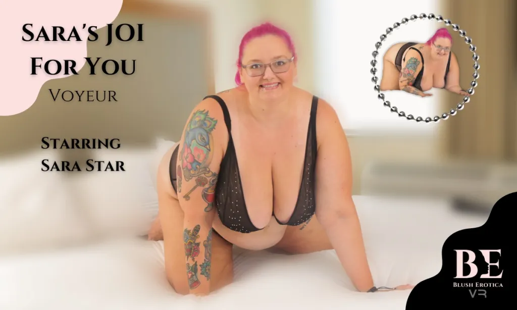 Sara Star's Solo Masturbationwith Red Head & Big Tits - VR GO natural Tits Fingering (180°, HD)