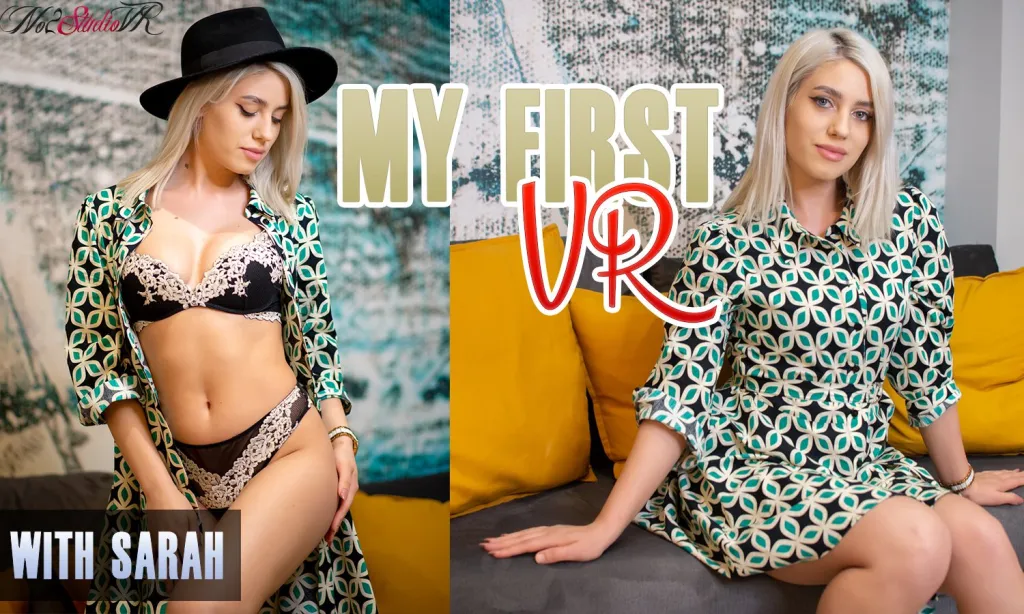 Binaural Sound: Blonde Babe with Tattoos & Natural Tits performs Solo Fingering in HD