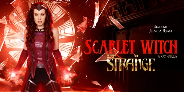 Jessica Ryan in Scarlet Witch VS Dr. Strange (MILF Masturbation VR Experience) - HD 8K