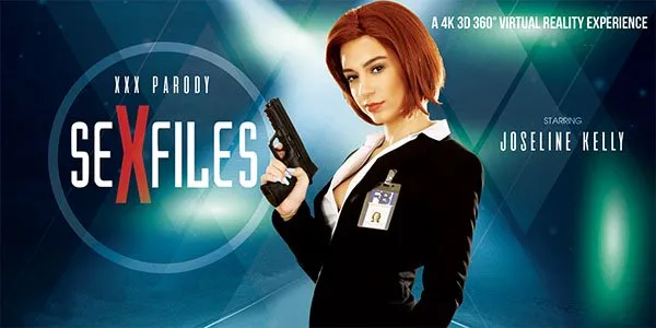 Joseline Kelly's Solo Masturbation in VR: FBI Agent's Surprise